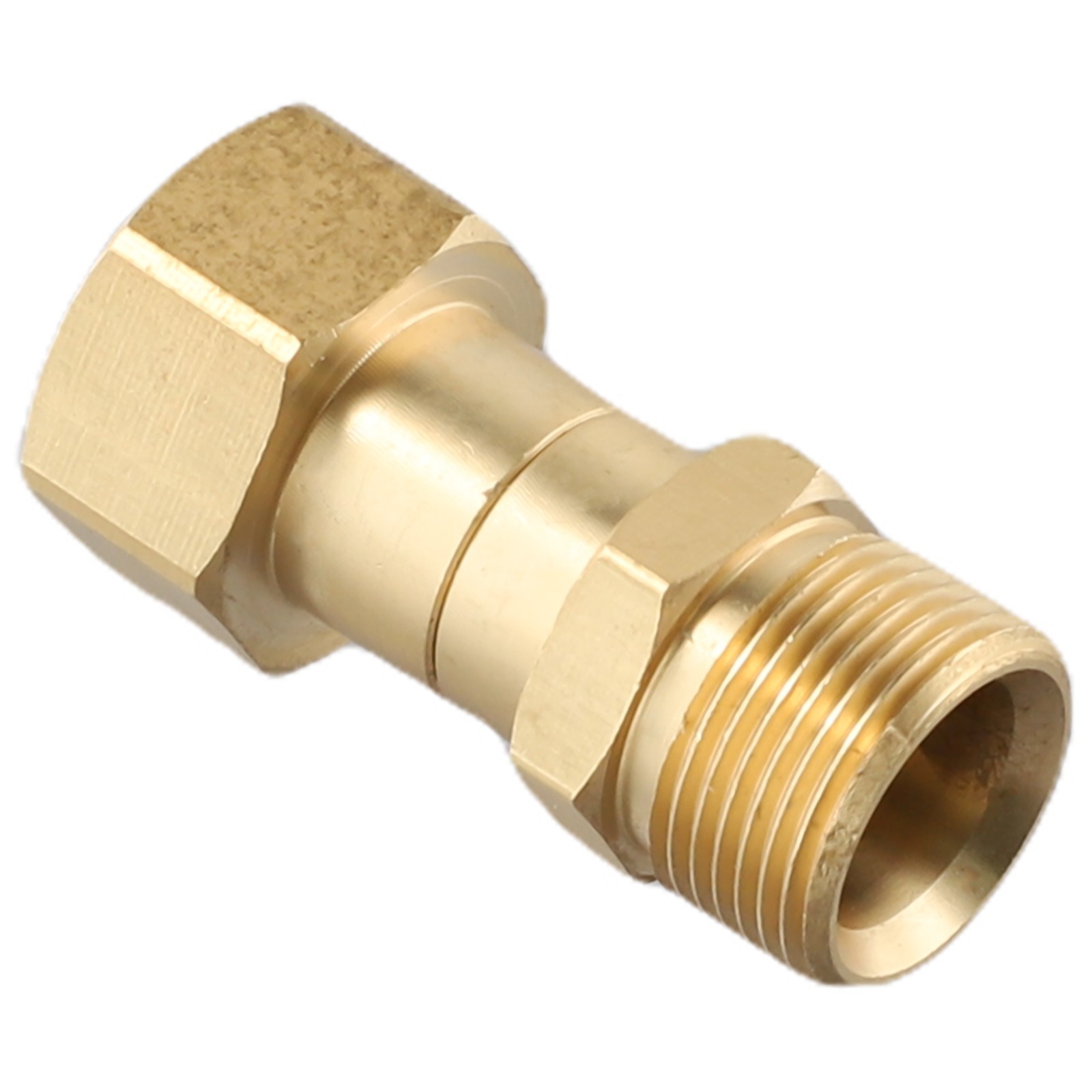 Useful Swivel Joint Tool 14mm Thread 360 degree Brass Connector Copper