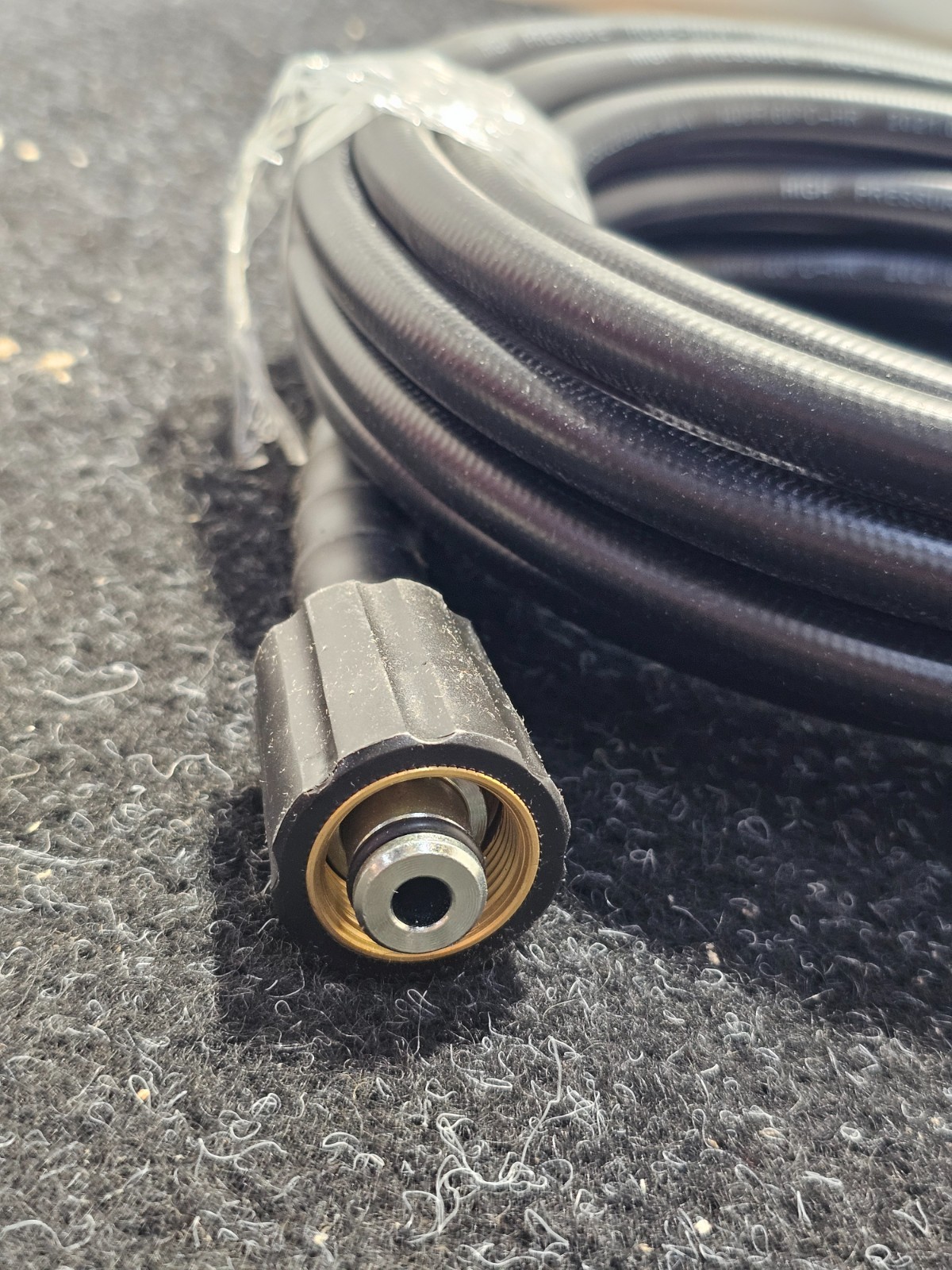 Valley Industries 25TPR14-MIT 25′ 2600 PSI High Pressure Washer Hose, Black
