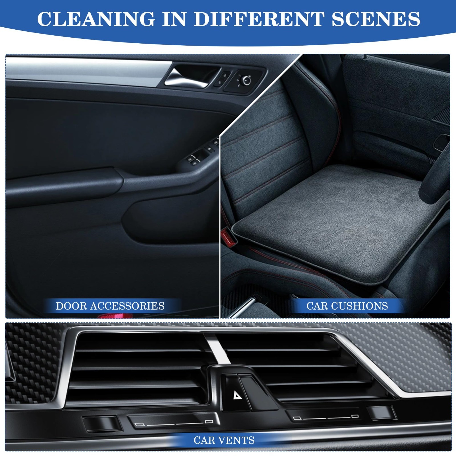 Car Cleaning Gun & Air Blower Nozzle | Teflon Coated Metal Detailing Tool