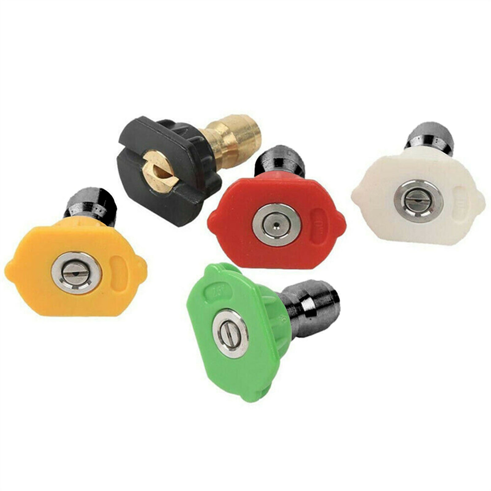 5Pcs Nozzle Tips 1/4” Quick Connect High Pressure Washer J3T2