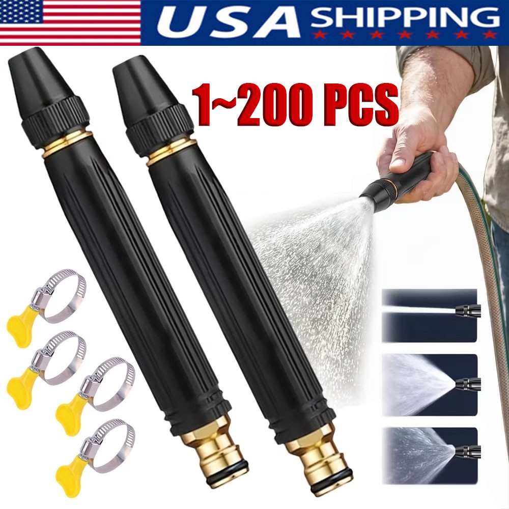 Larnto High Pressure Hose Nozzle Water Gun for Car Wash Garden Pressure Booster