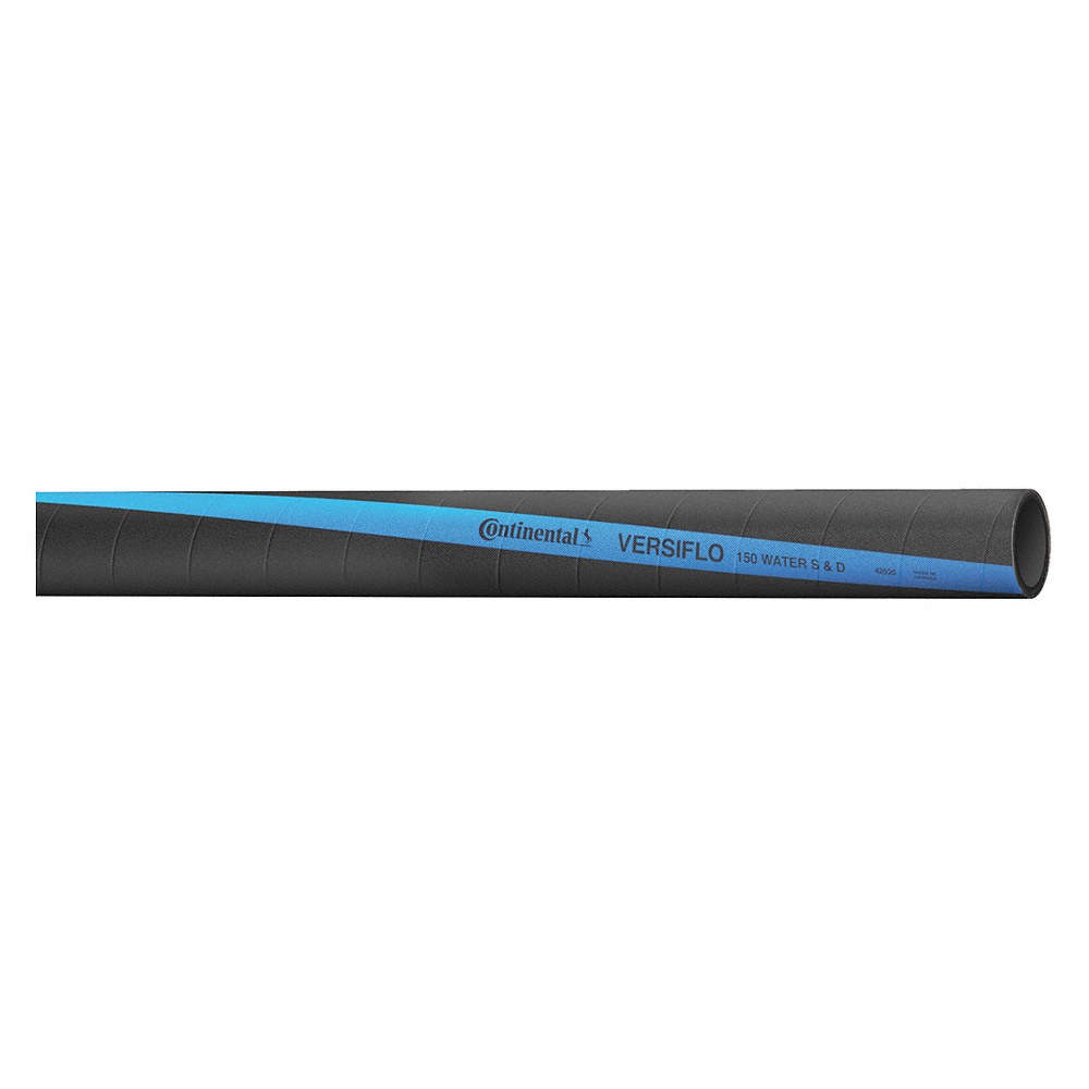 CONTINENTAL Water Suction Hose,4″ ID x 25 ft. 55AX69