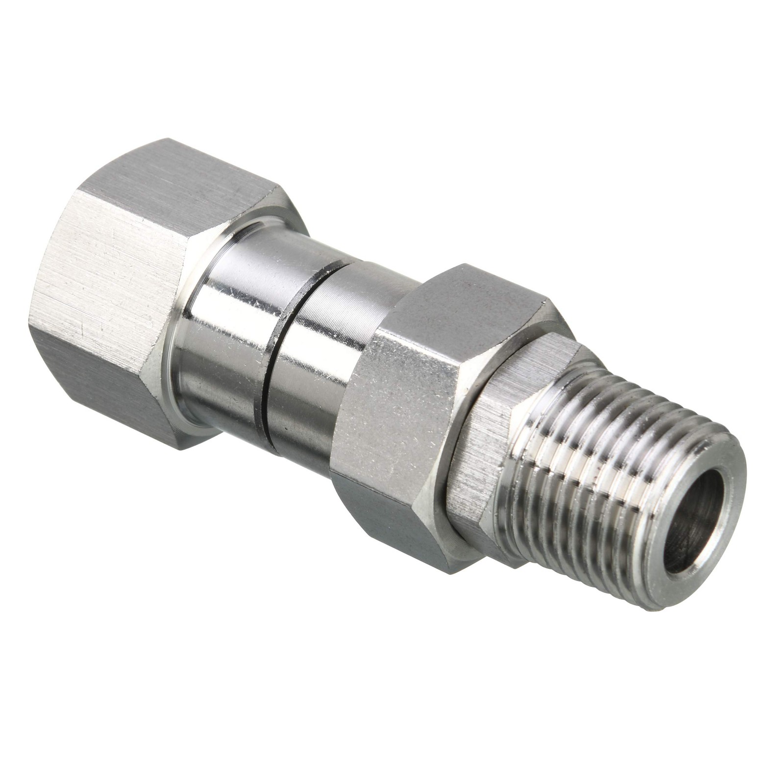Pressure Washer Swivel 3/8 Inch NPT Male Thread Fitting Stainless 4500 PSI