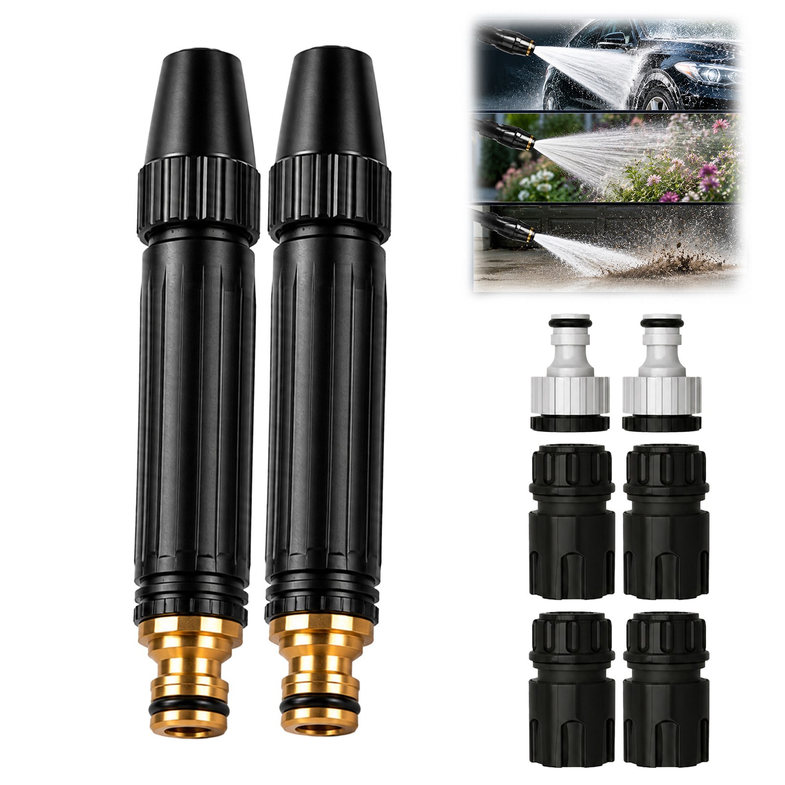 Orofera High Pressure Hose Nozzle Water Gun for Car Wash Garden Pressure Booster