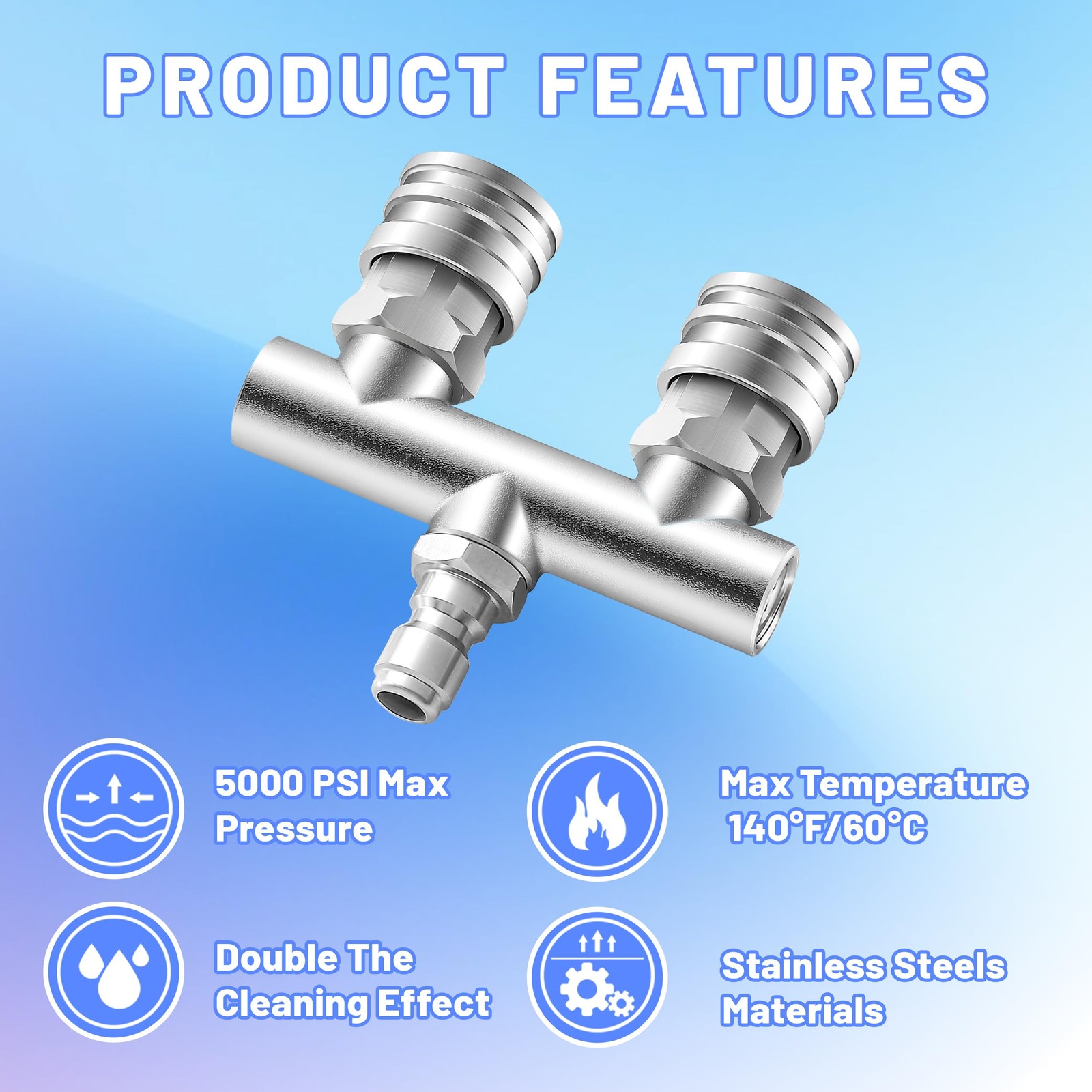 Dual Pressure Washer Tips, 2-in-1 Pressure Washer Nozzle Tips, Pressure Wash …