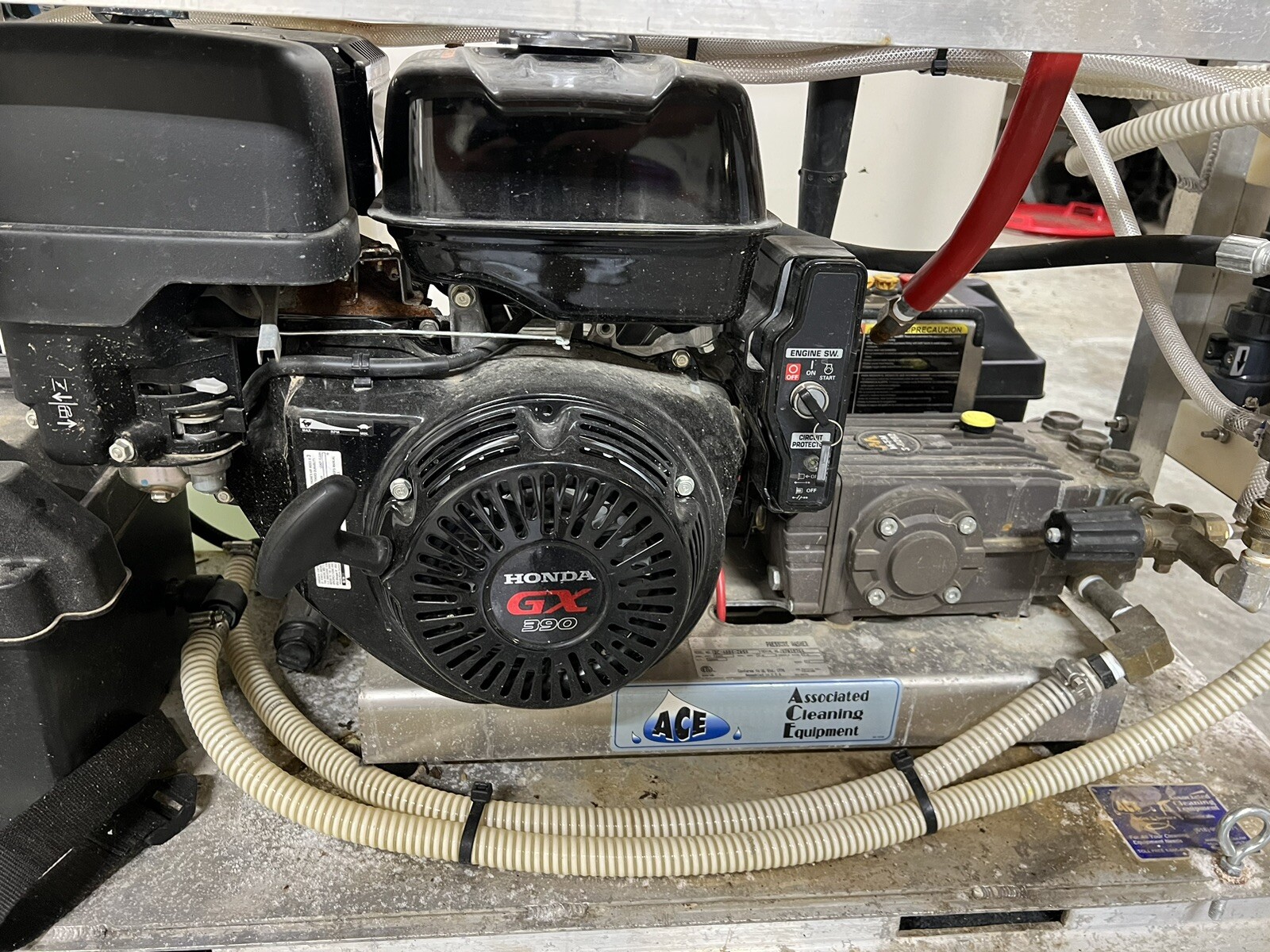 Pressure Washing Skid