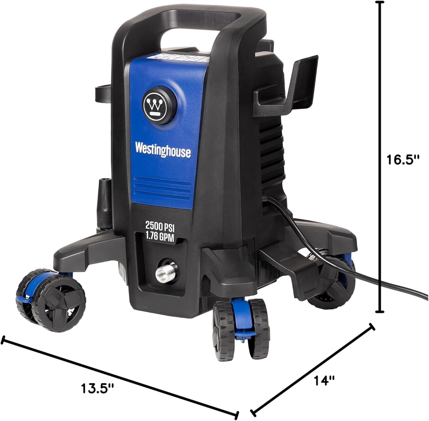 Westinghouse Epx3500 Electric Pressure Washer, 2500 Max PSI 1.76 Max GPM
