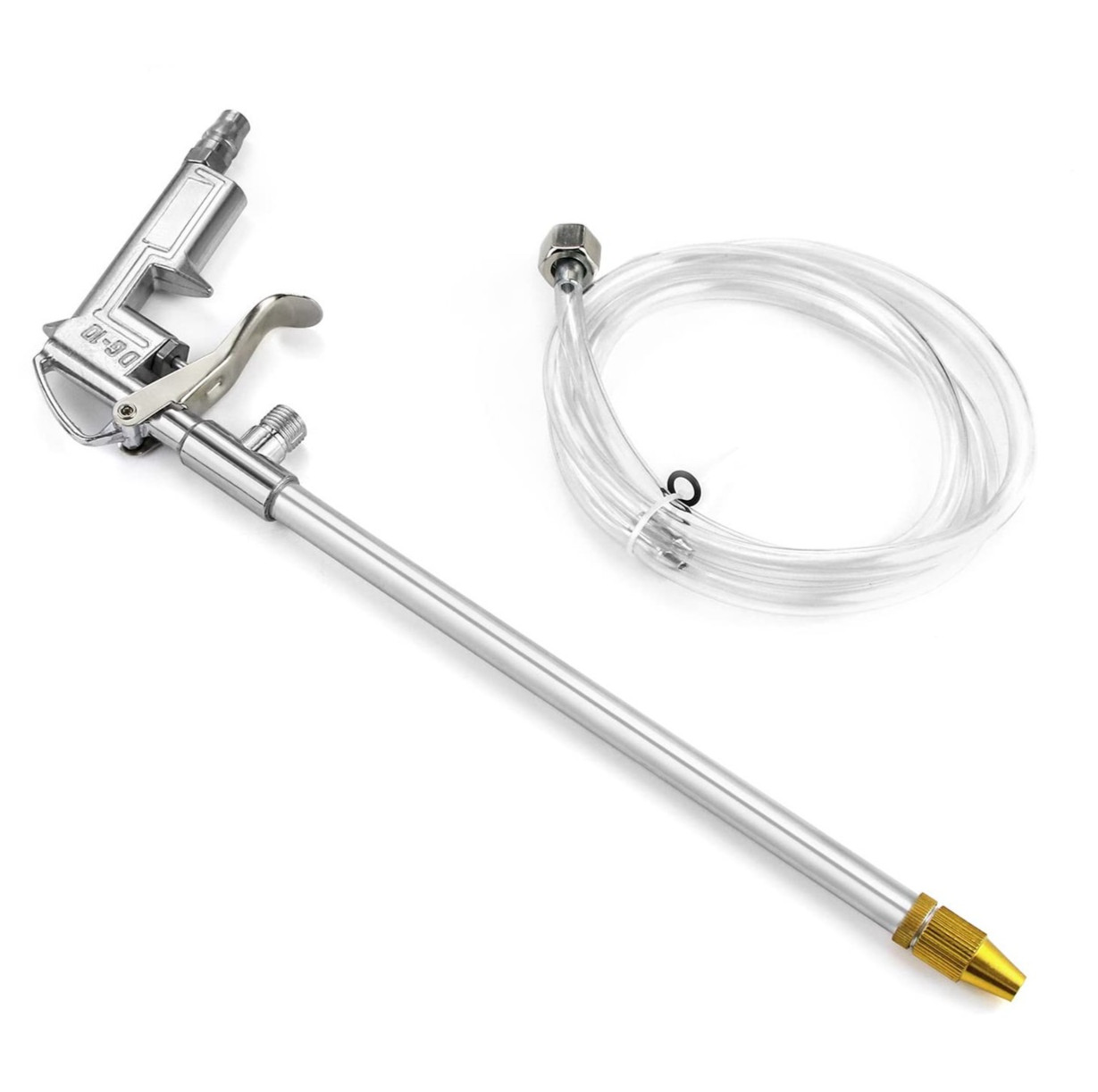 Pneumatic Air Engine Cleaning Gun Aluminum Washer Kit 1/4″ Inlet Solvent Sprayer