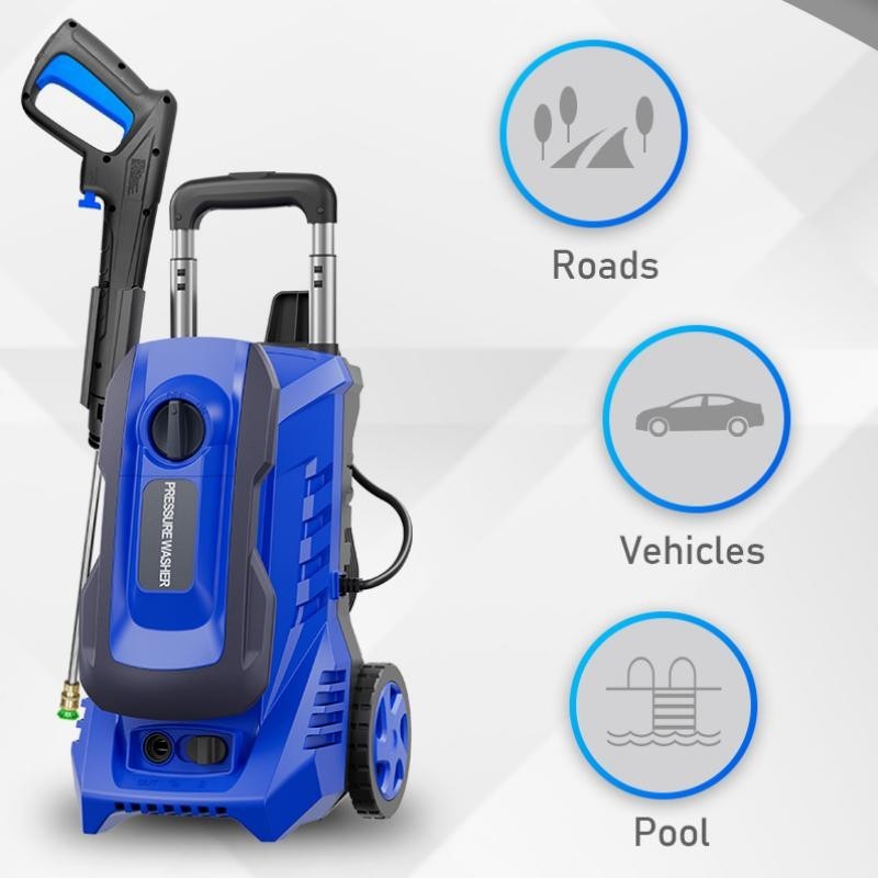 4200PSI 2.5GPM High Pressure Power Washer Portable Electric Cleaner Machine