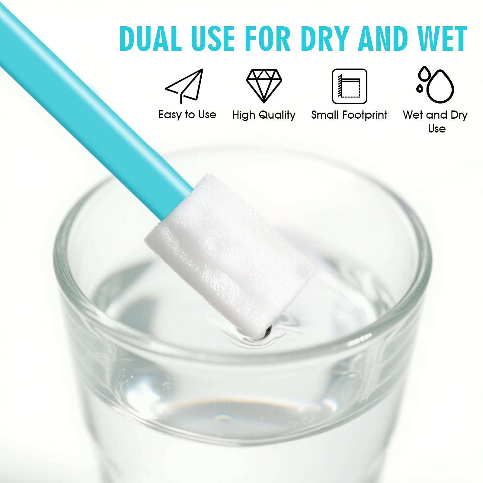 20PCS Crevice Cleaning Brush Tool Kit – Disposable Toilet Blue and White