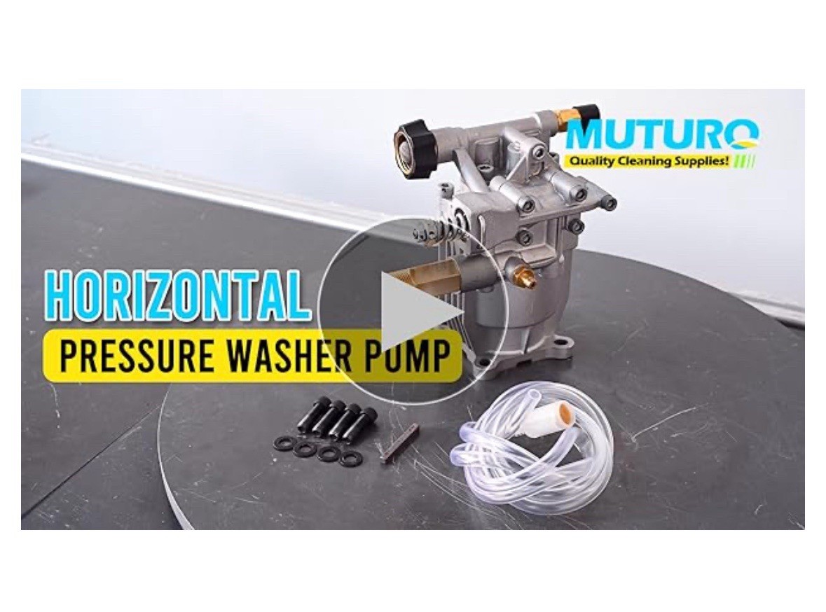 3/4″ Horizontal Pressure Washer Pump 2600-3200PSI 2.5GPM for Honda Ryobi