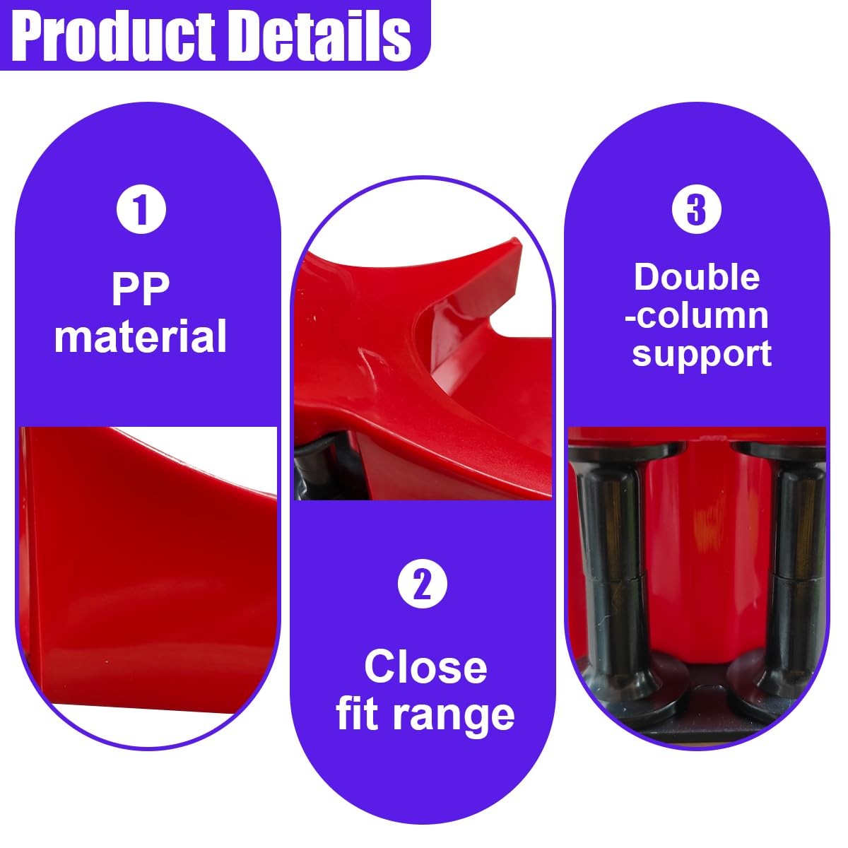 YoRise 4PCS Car Hose Guide, Non-Slip Plastic Automotive Hose Roller Tool for …