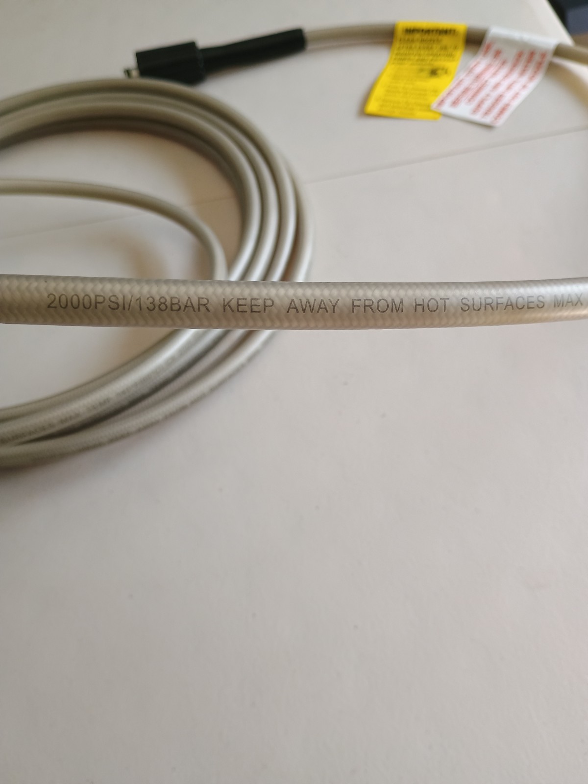Universal 20ft Pressure Washer Hose 2000 PSI Max