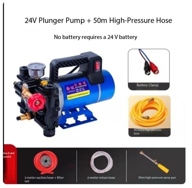 Rechargeable Sprayer Portable Fully Automatic Orchard Electric Plunger Pump