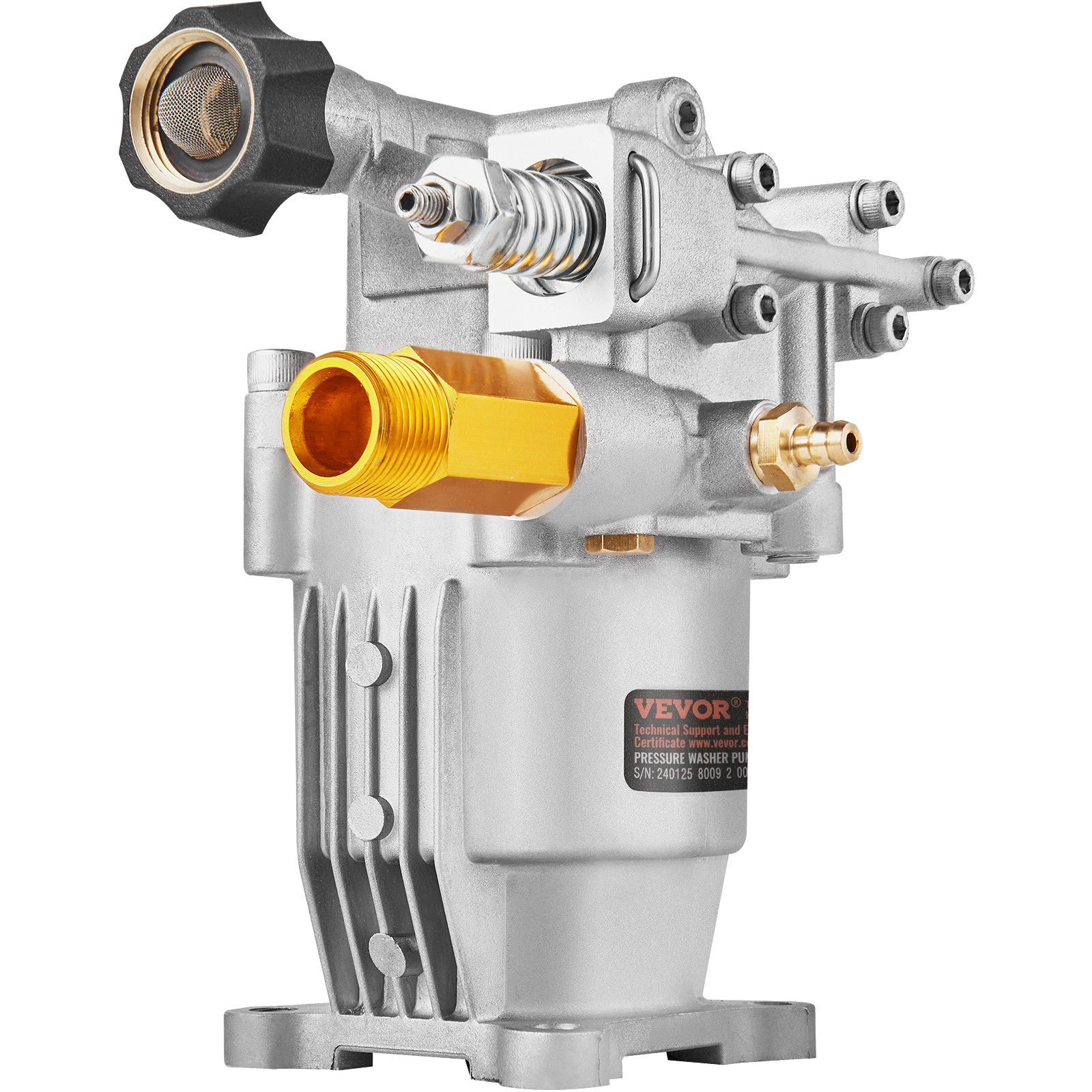 Pressure Washer Pump Power Washer Pump 3/4″ Horizontal 3400 PSI 2.5 GPM