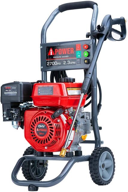 A-iPower 2700PSI 2.3GPM Gas Pressure Washer (APW2700C)