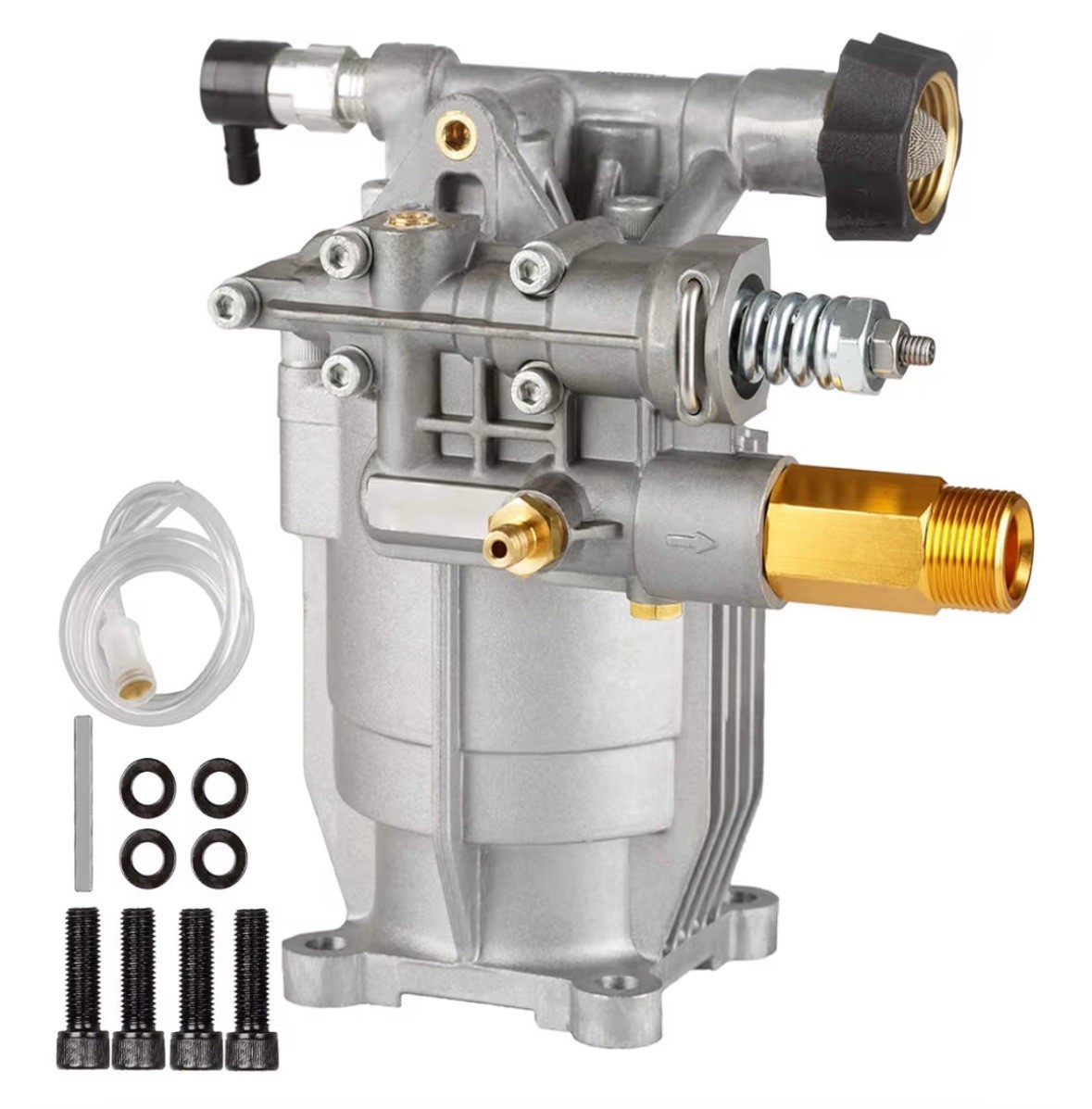 3/4″ Horizontal Pressure Washer Pump 2600-3200PSI 2.5GPM for Honda Ryobi