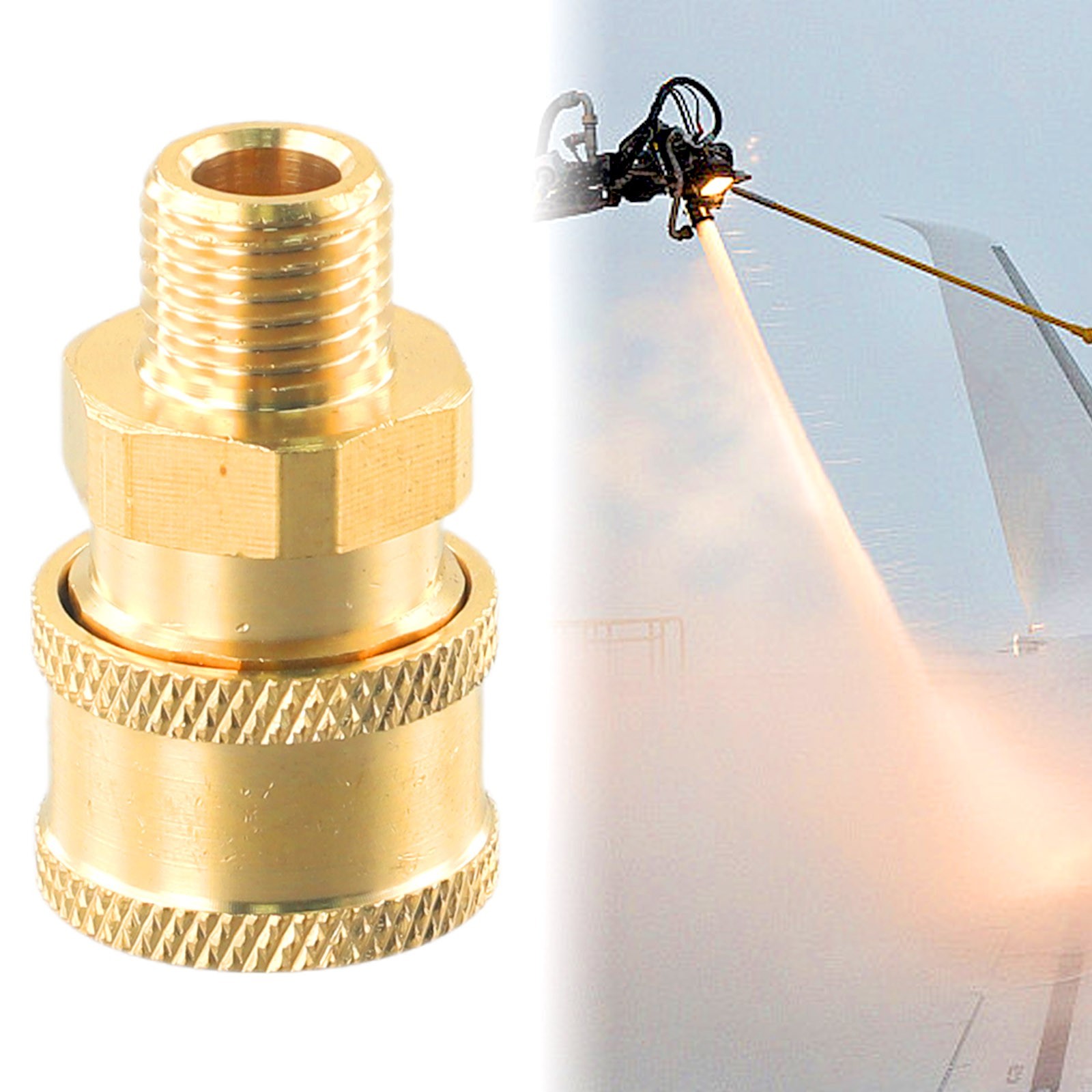 Brand New Pressure Washer Quick Connect Quick-plug Replacement Spray Tough