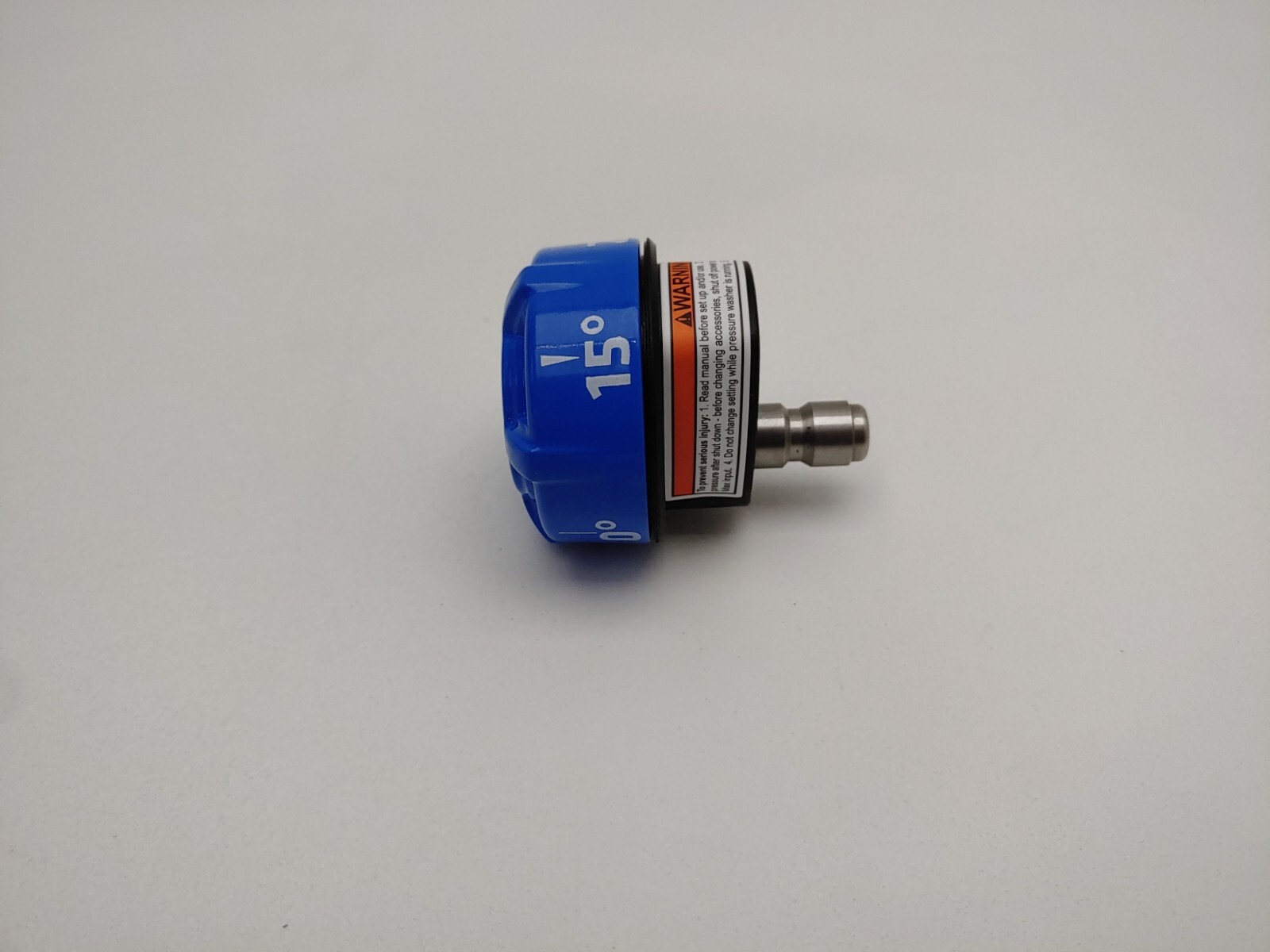 5 in 1 Quick Connect 1/4″ Pressure Washer Nozzle Soap 0 15 25 40 Selectable All