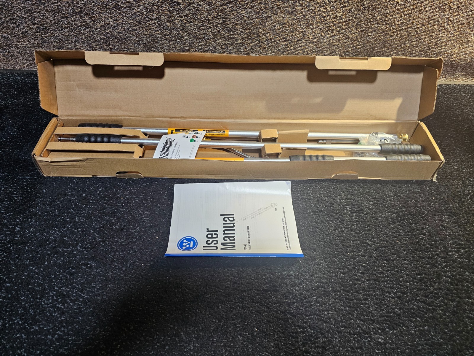 Westinghouse PWEXT 9 Ft. Pressure Washer Extension Wand for Gas and Electric