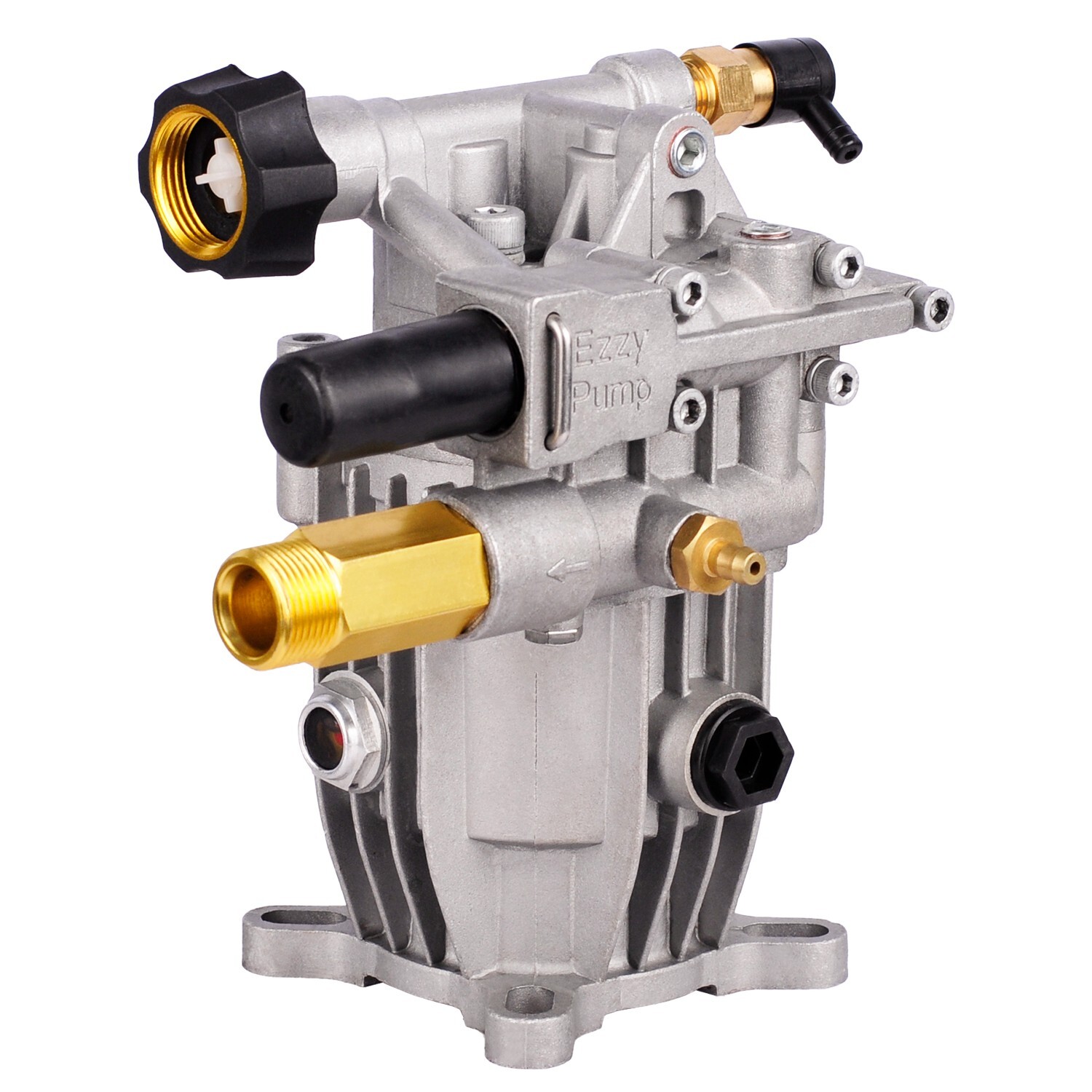 Pressure Washer Pump – Horizontal 3/4″ Shaft – MAX 3000 PSI, 2.5 GPM, Oil Sealed