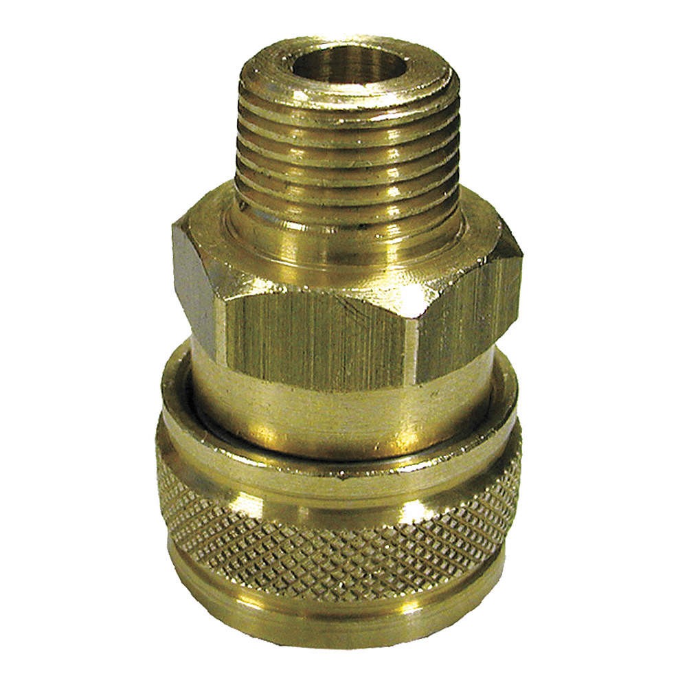 GRAINGER APPROVED AL-QC3/8MB Ball Quick Coupler, 12 gpm, 4000 psi 20JZ19