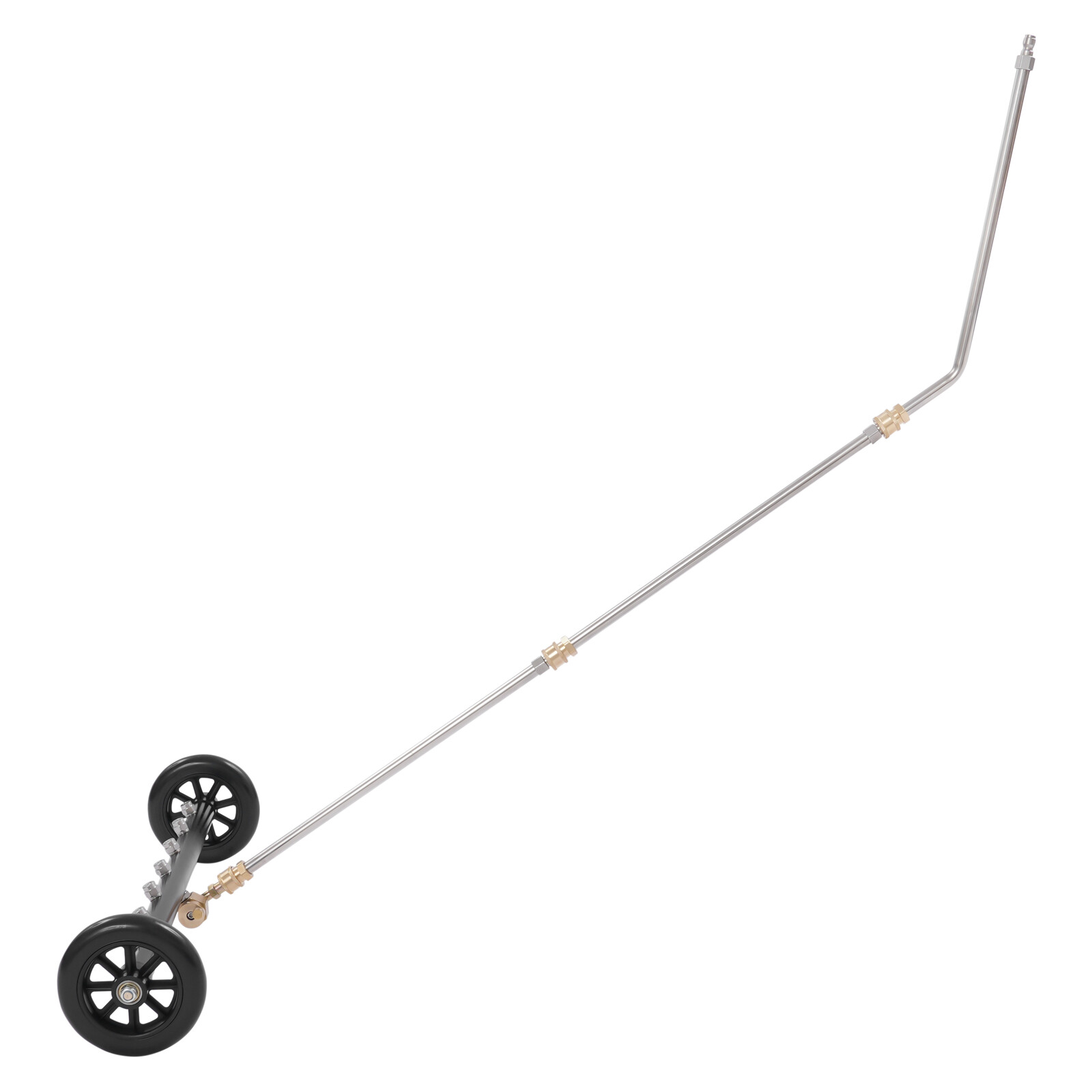 2-In-1 Undercarriage Pressure Washer Attachment with 7 Nozzle Spray Head