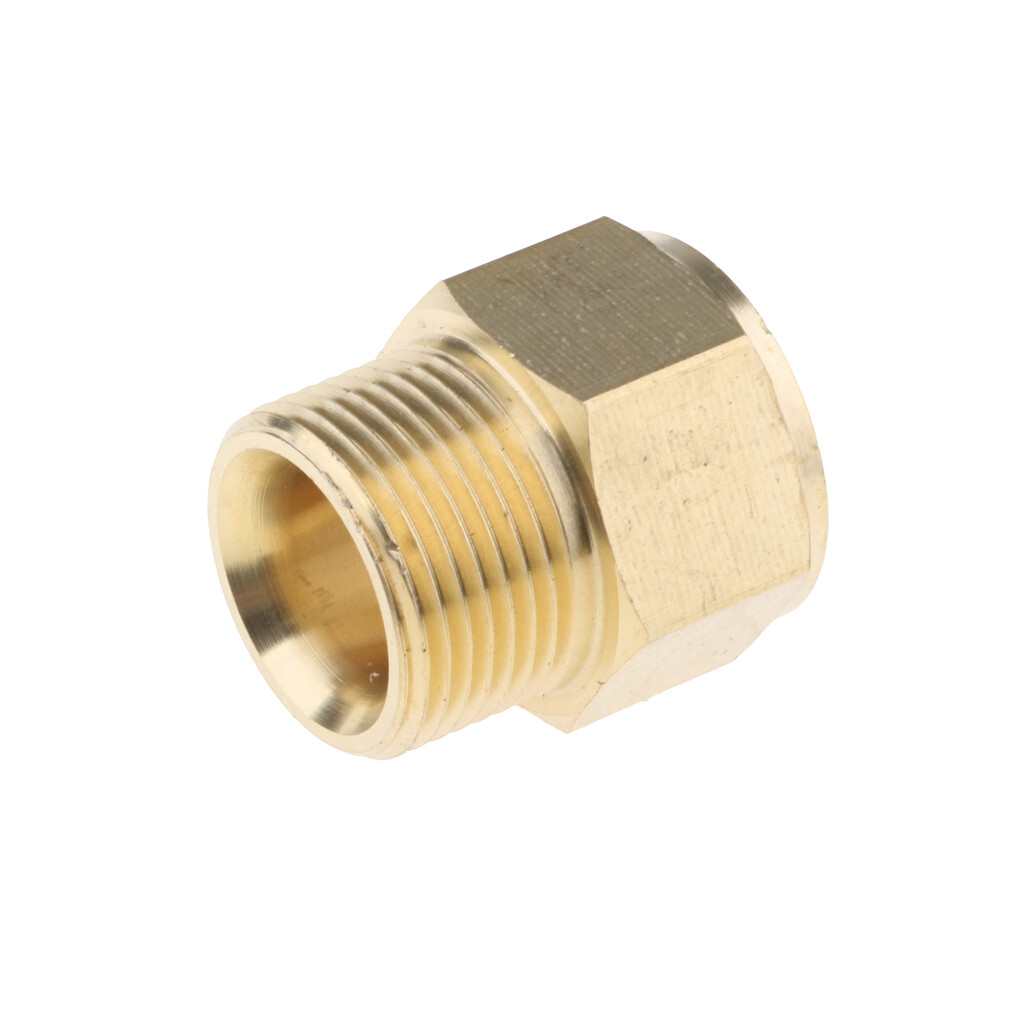 GOLD PRESSURE WASHER SCREW HOSE CONNECTOR FITTING ADAPTER 22MM x22MM