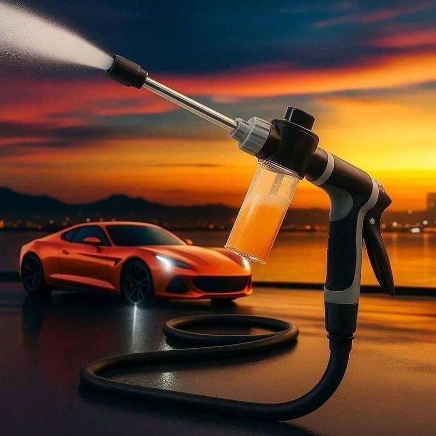 Aquoxis Cordless Pressure Washer Gun Garden Hose Attachment High Pressure Cleane