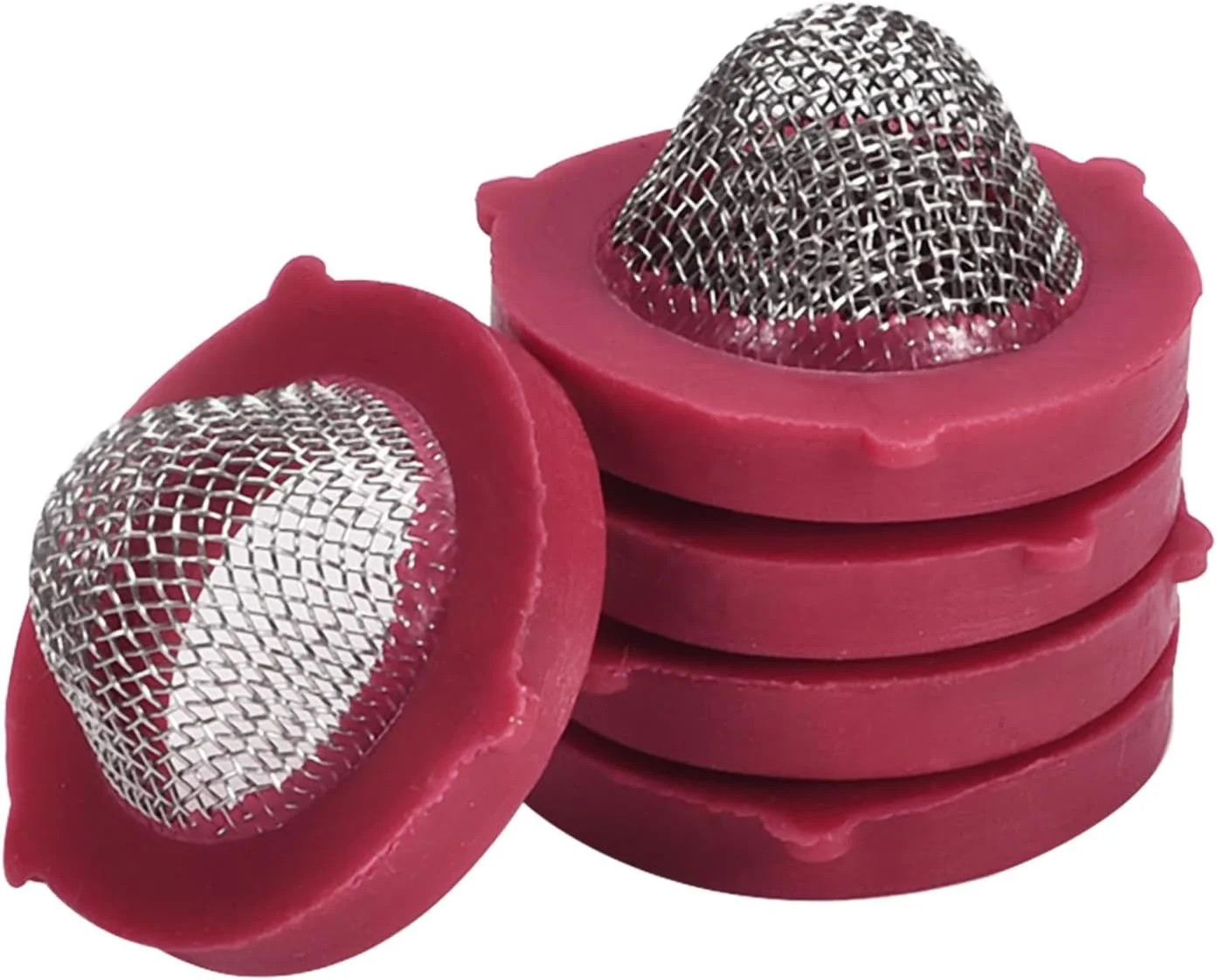 uxcell Stainless Steel Filter Hose Washers, 12 Pieces Hose Washers with Screen f