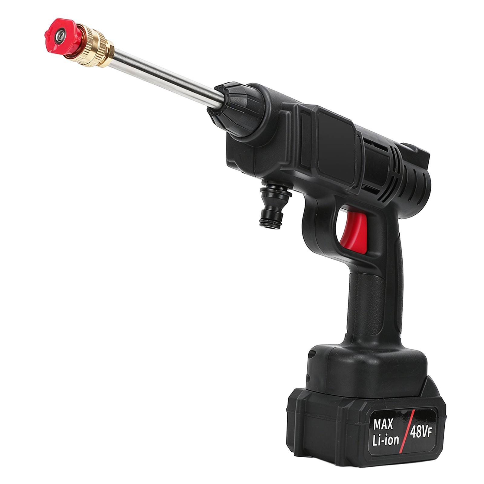 Portable Pressure Washer Cordless Power Car Cleaner 30Bar With 3 Nozzles 2 BFOU