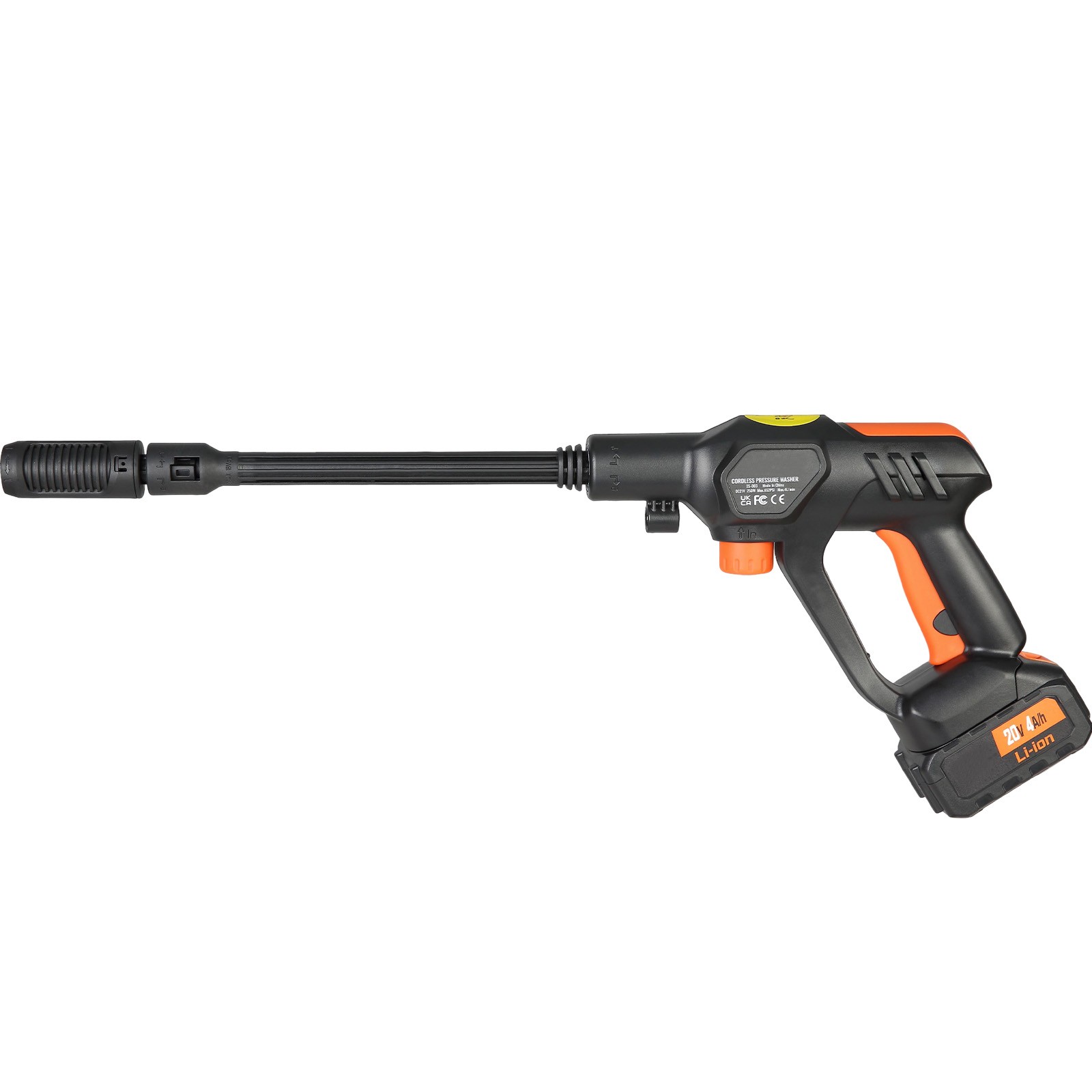 Uimoso High Pressure Cordless Washer Cleaner Portable Water Spray Car Gun 652PSI