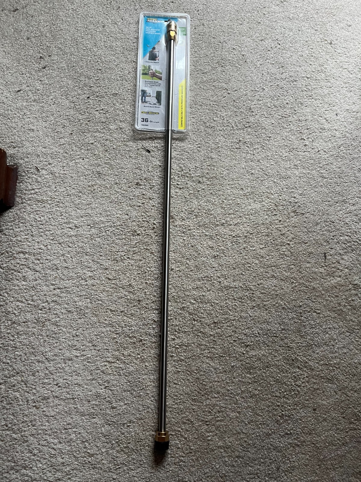 Surface Maxx 36-inch Replacement Pressure Washer Wand