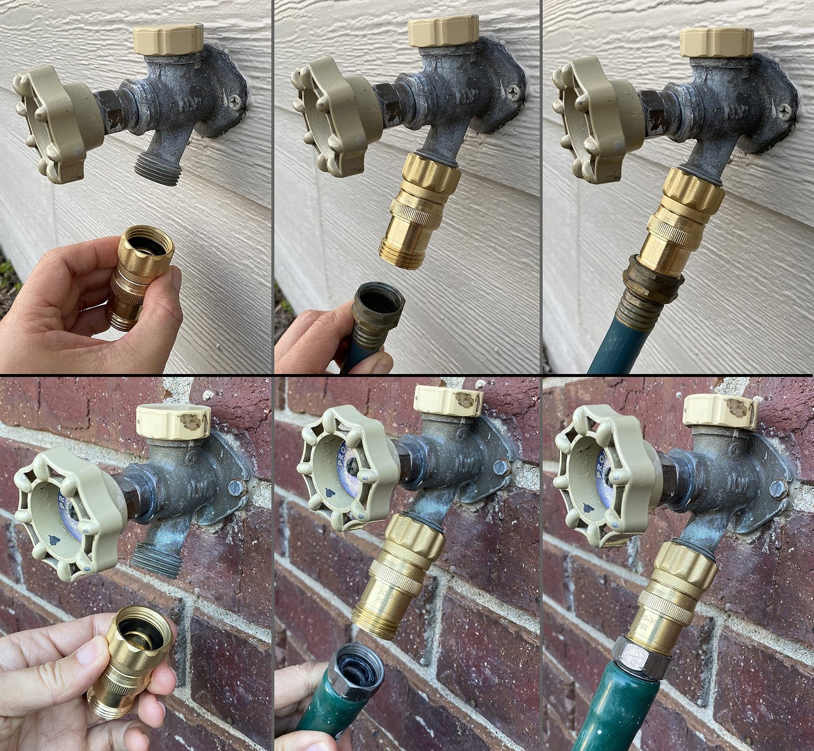 25PSI Water Pressure Regulator 3/4″ Hose Thread Drip Irrigation System