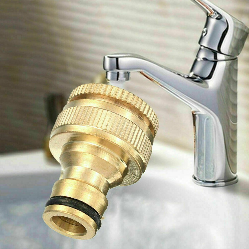 G3/4 to G1/2 Brass Fitting Adaptor HOSE Tap Faucet Water Pipe Connector Garden