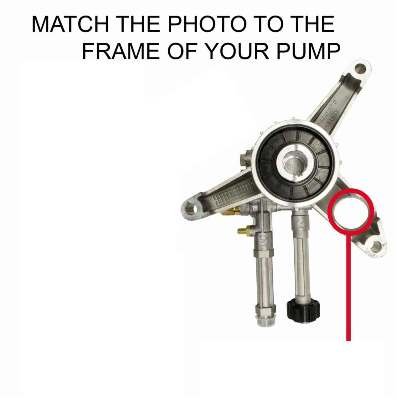 Pressure Washer Pump 2600PSI 7/8″ Vertical Shaft for Briggs & Stratton Craftsman