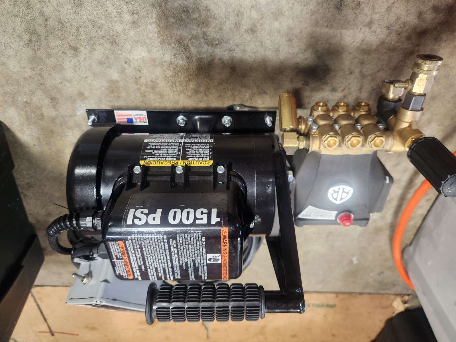 Mi-T-M 1500 PSI Corded Electric Cold Water Washer Quick Connect