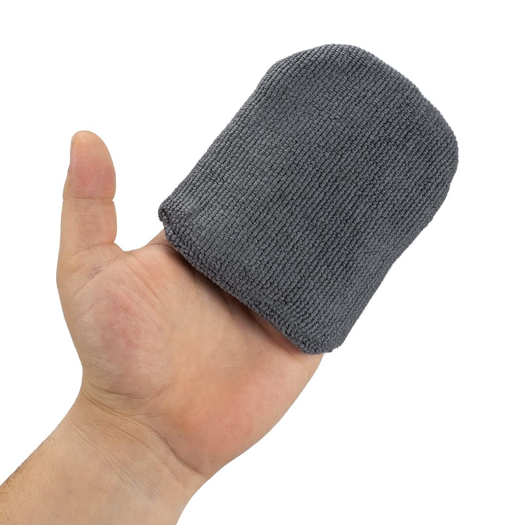 Universal Microfiber Coating Applicator Pads, 2-Pack | Finger Pocket Design, …