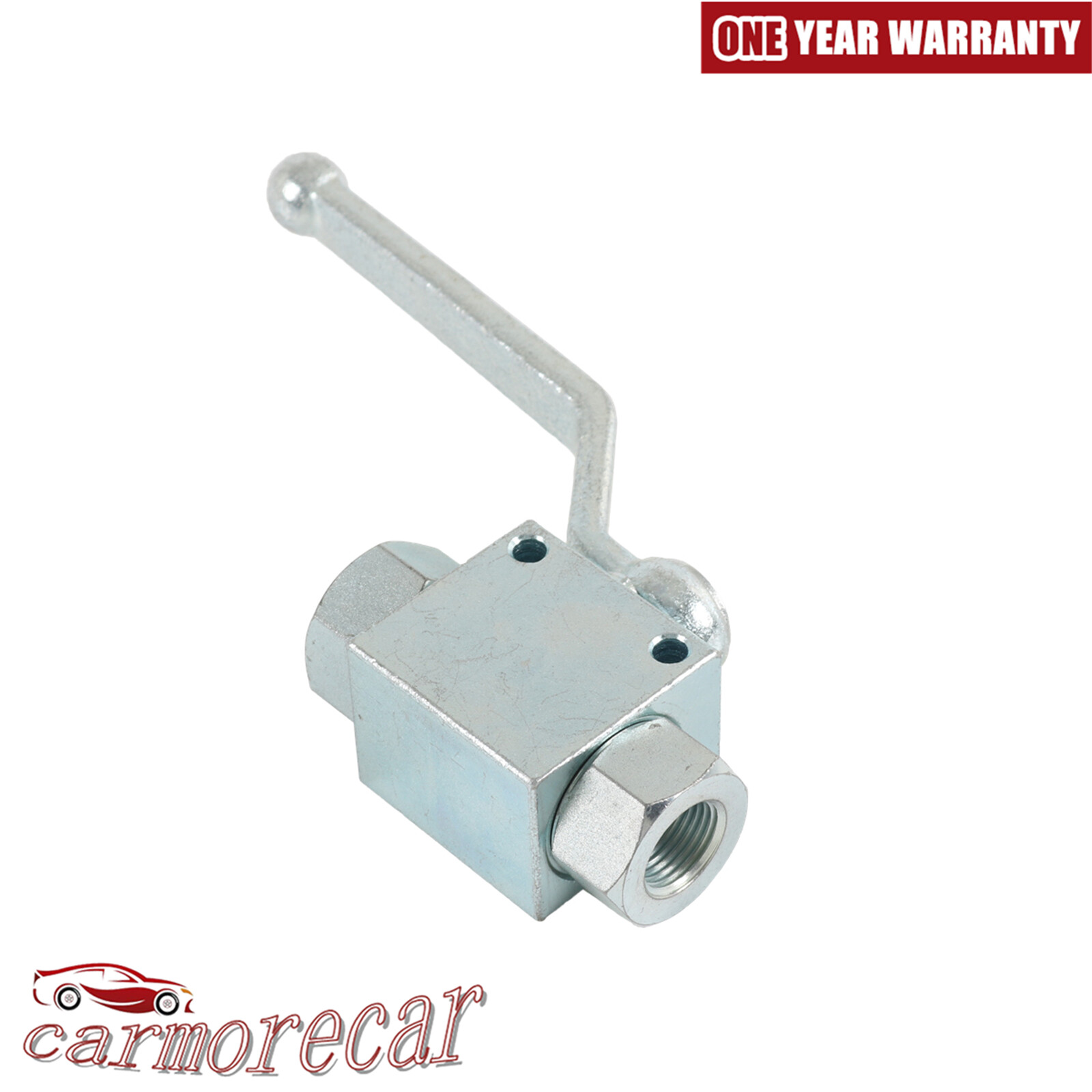 Steel High Pressure Washer Ball Valve Kit, 3/8 Inch Quick Connect 4500 PSI