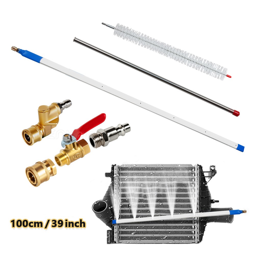 100cm/39.37″ Cleaner Tool Portable Radiator Cleaning Wand Radiator Flush