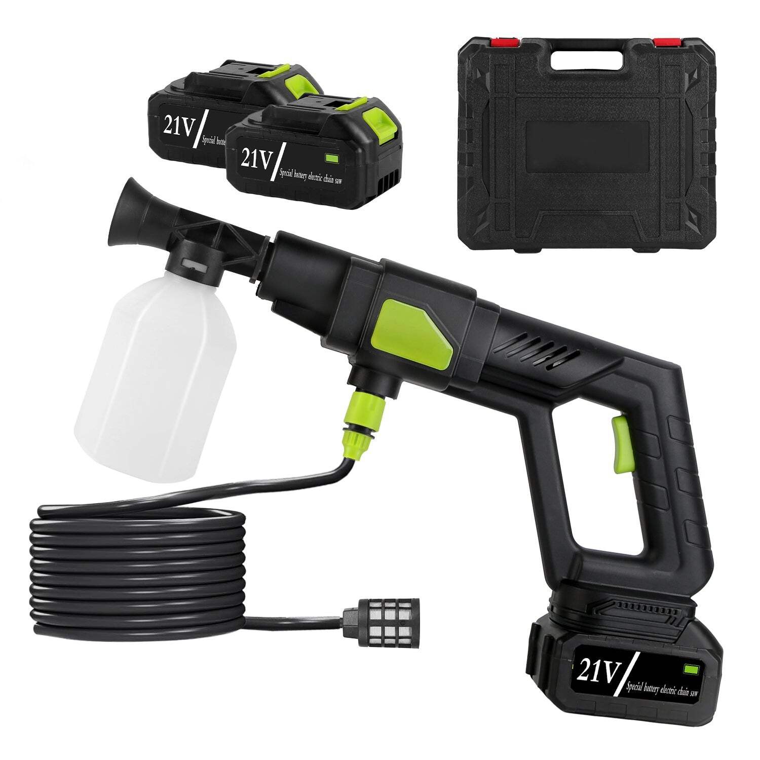 Cordless Pressure Washer Portable Electric Power Washer High Pressure Water Spra