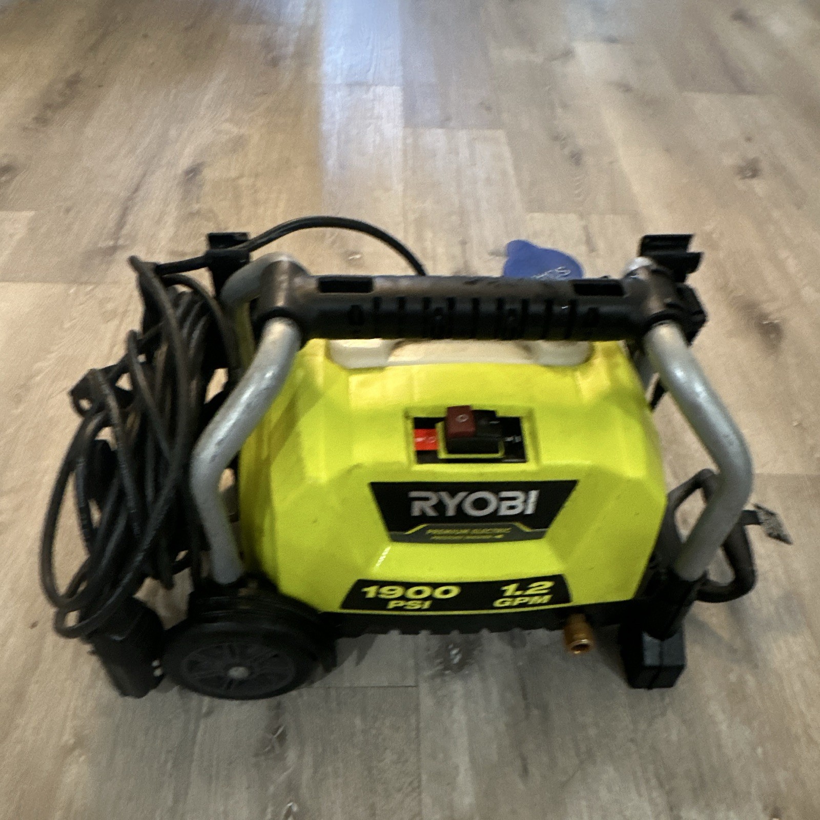 RYOBI Electric Pressure Washer 1900 PSI 1.2 GPM Corded w/ Soap Tank Green/Black
