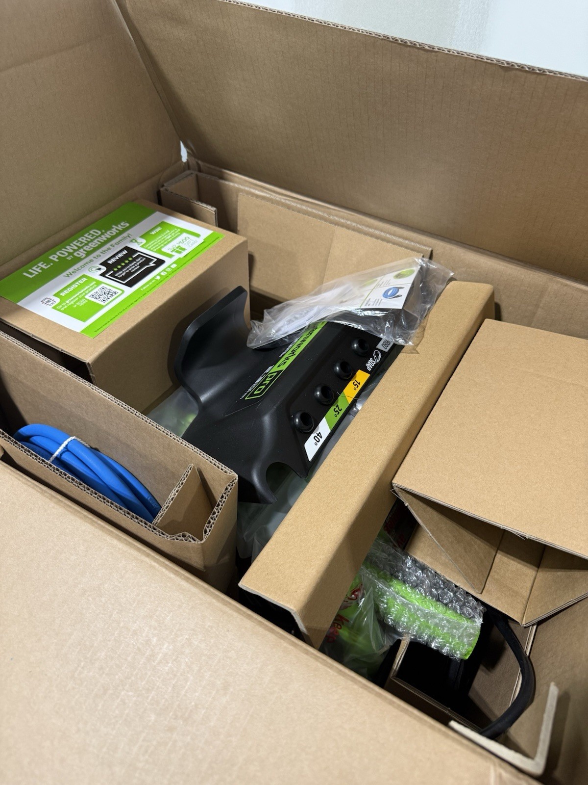 Greenworks – Pro Electric Pressure Washer up to 2300 PSI at 1.2 GPM – Green