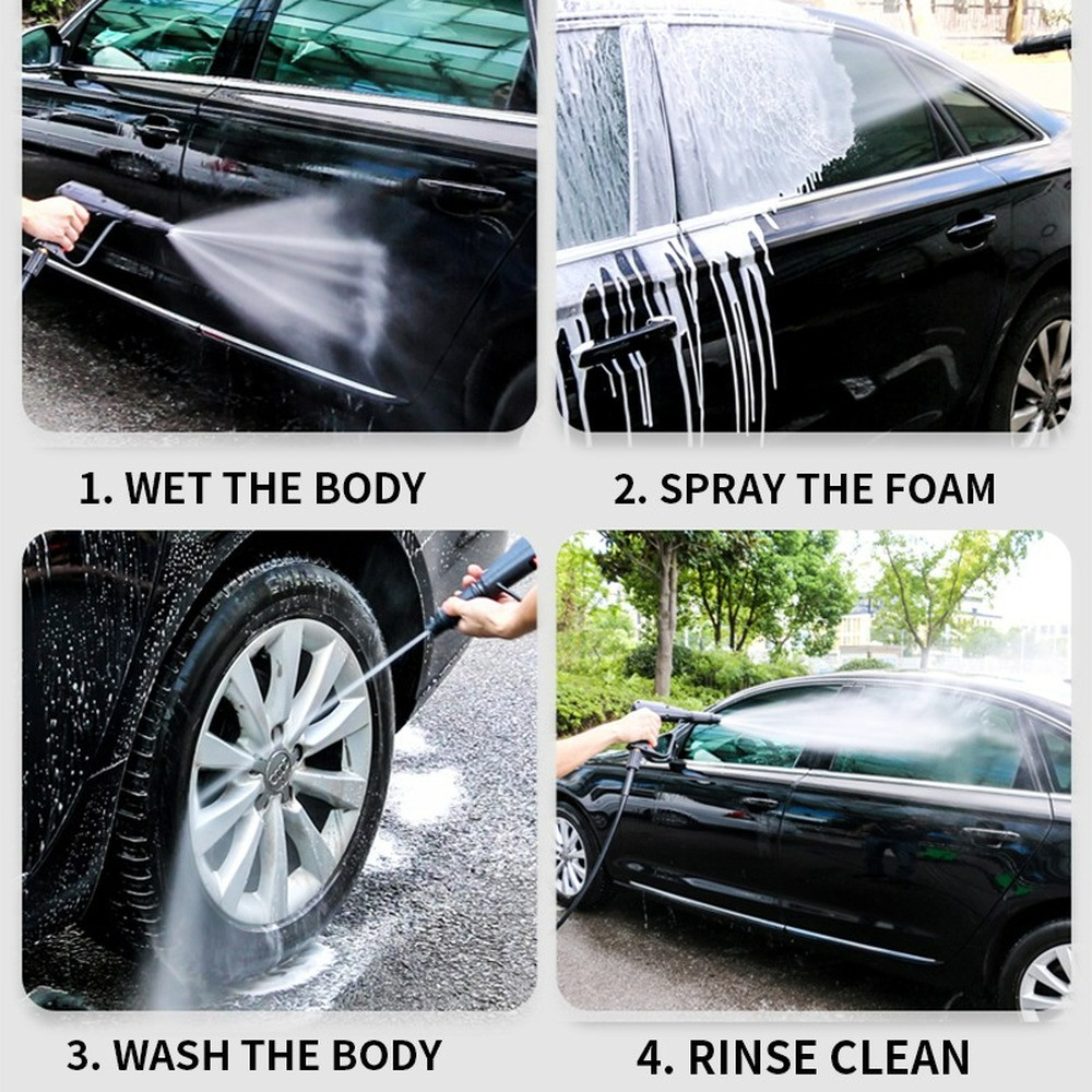 High-pressure Car Wash Machine 220V 2200W Car Washing Gun Household Water Pump\