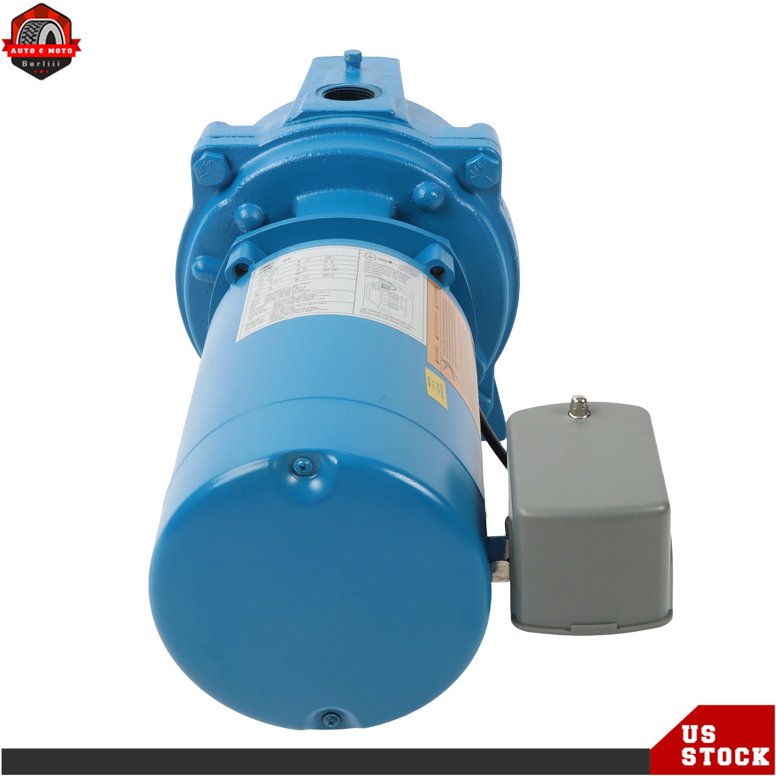 Dual 115/230v Cast Iron 1/2 HP, J5S Shallow Well Jet Pump Single Phase 3450RPM