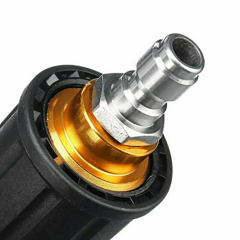 1/4″ High Pressure Washer Rotating Turbo Nozzle Spray Tip 3600psi Quick Connect