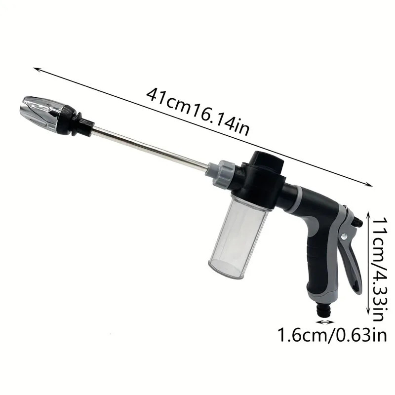 Car Snow Foam Washer Gun High Pressure Garden Wash Cleaning Soap Bottle Sprayer