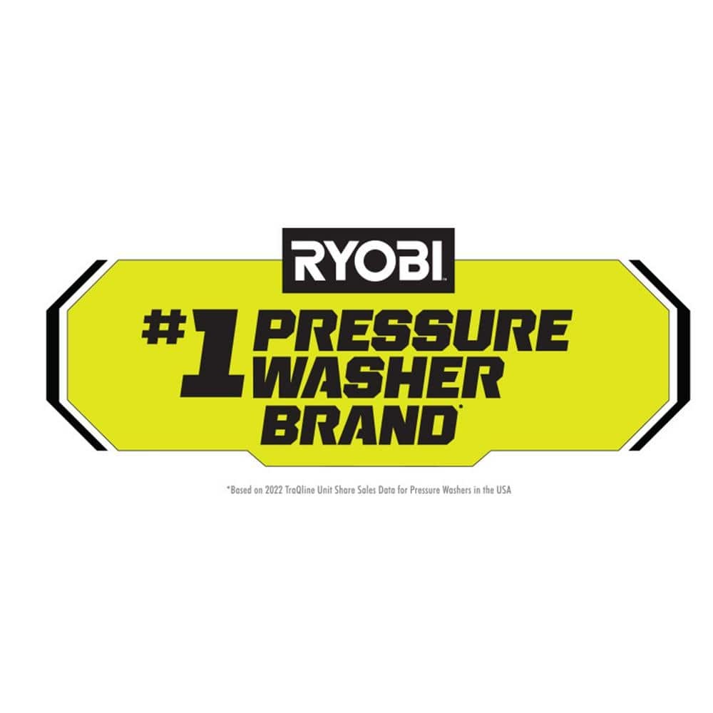RYOBI 1200 PSI 1.8 GPM Cold Water Automotive High Flow Electric Pressure Washer