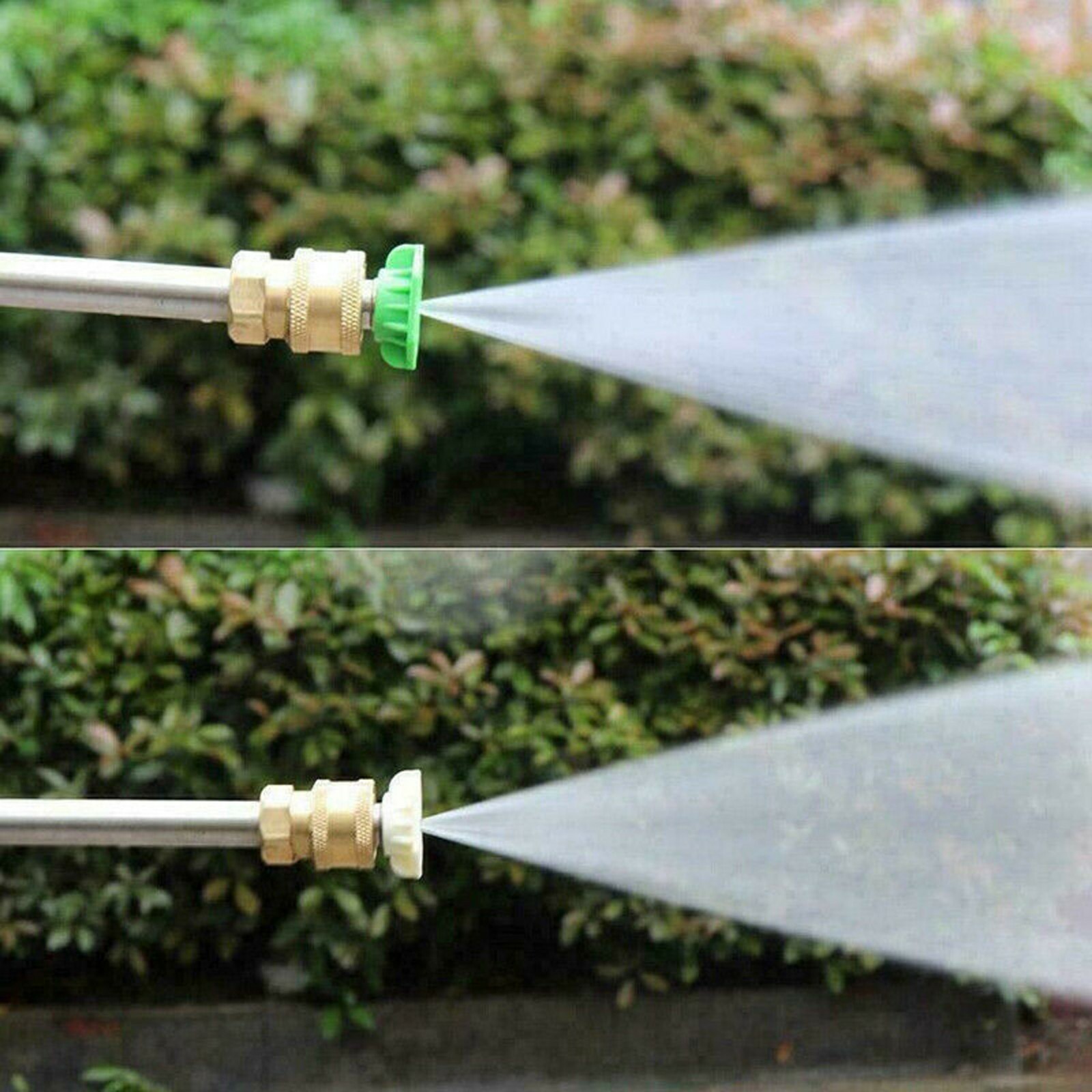 HOT 5X 1/4″ Pressure Washer Spray Tips Nozzles High Power Kit Quick Connect Set