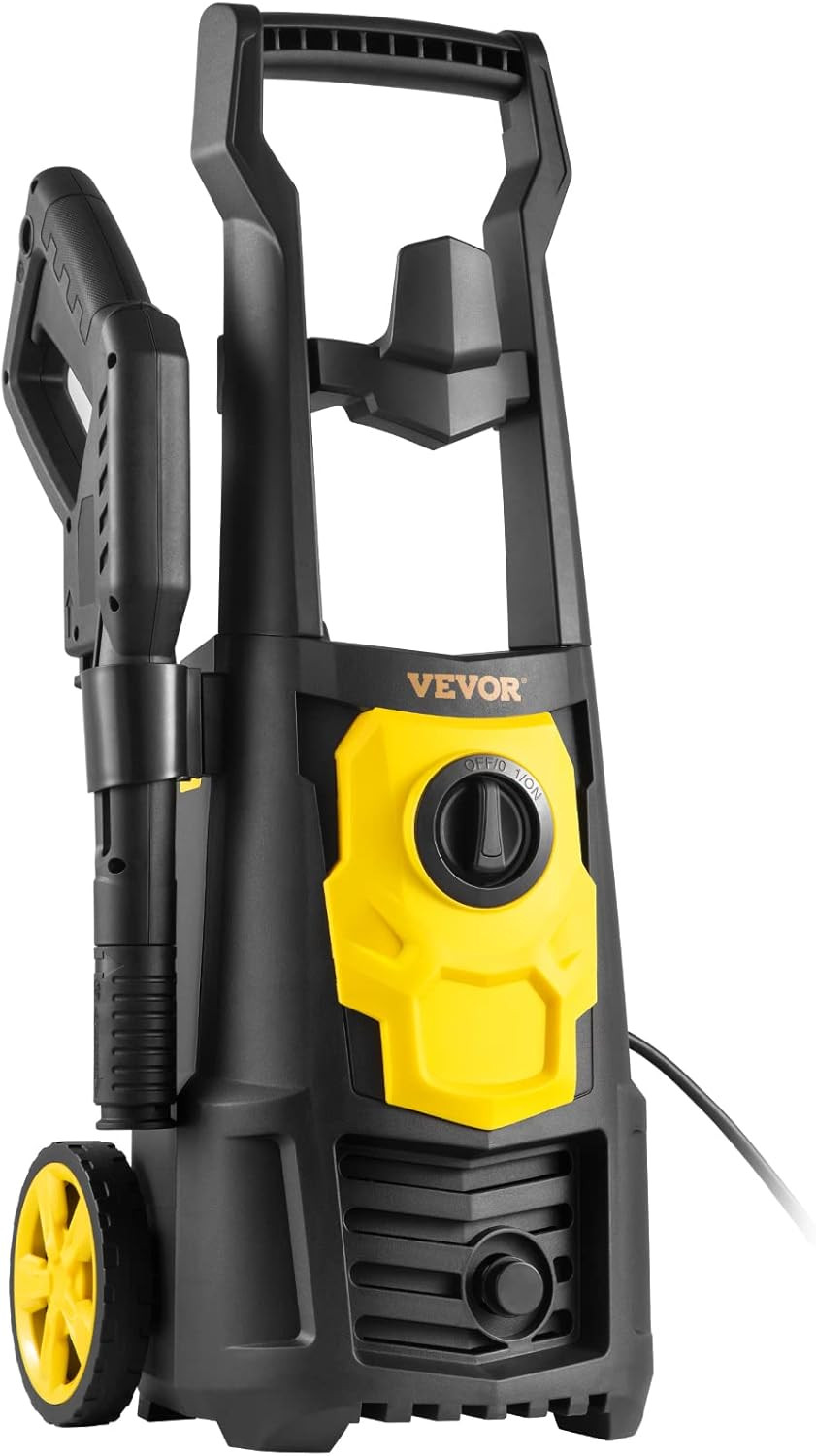 Electric Power Washer, 2000 PSI 1.65 GPM, Portable Cleaner with 30Ft Hose, Foam